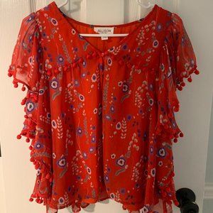 Anthropologie (Allison New York) Red Shirt
